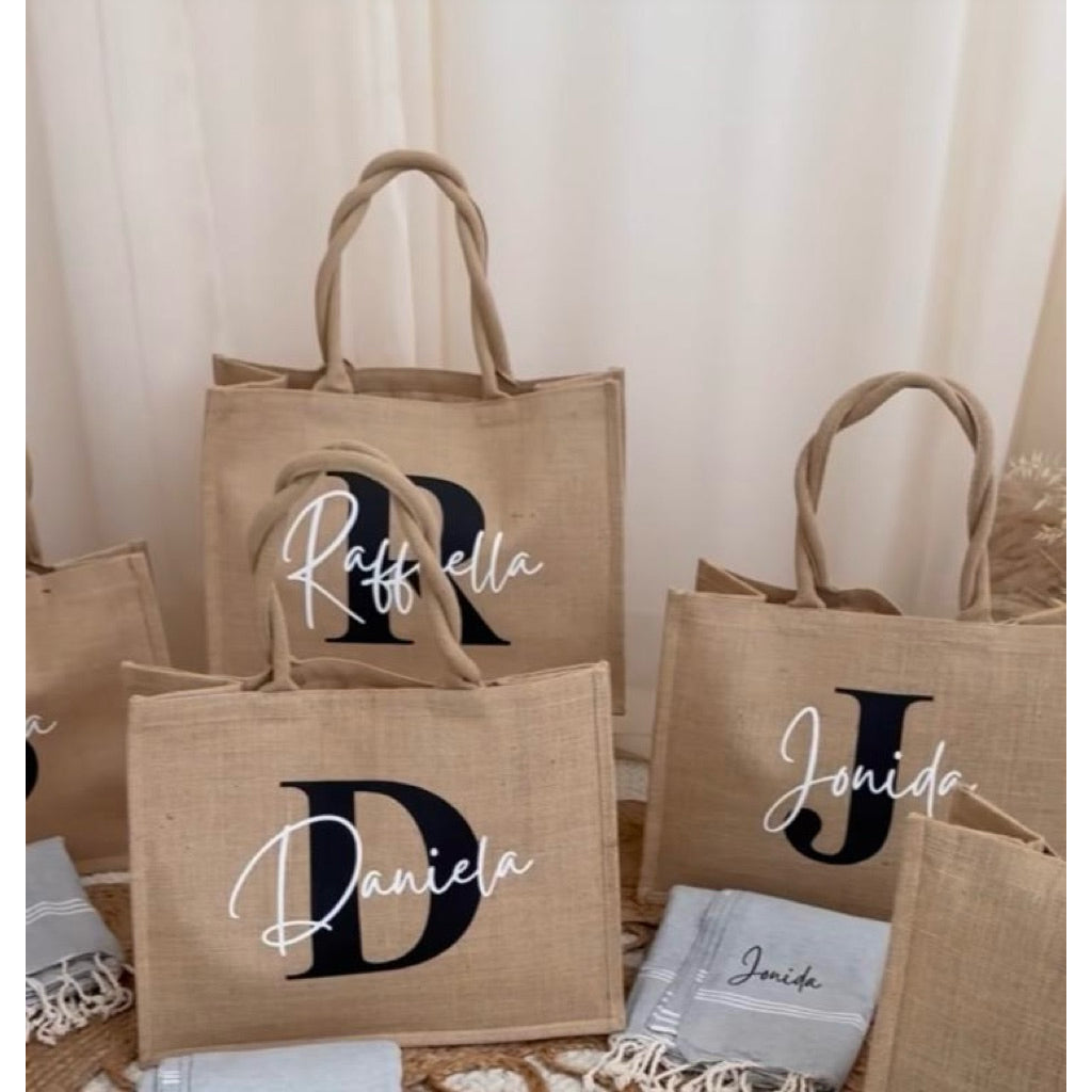 Jute Tote Bag