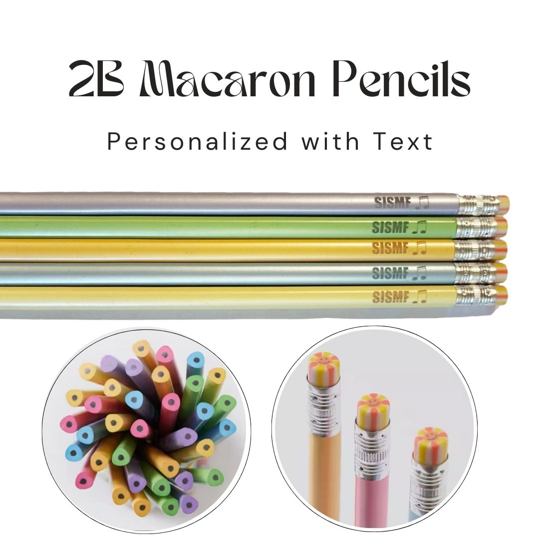 🌈 Macaron 2B Pencil Set