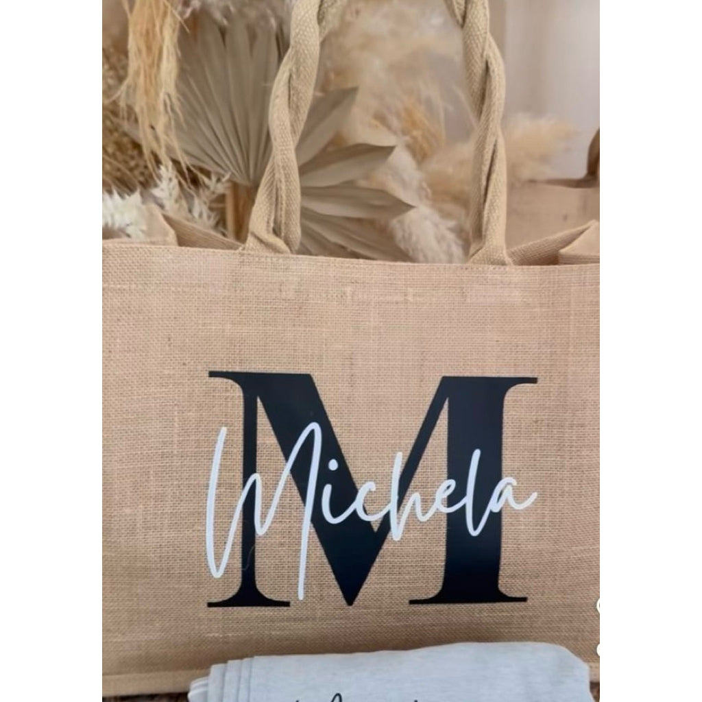 Jute Tote Bag
