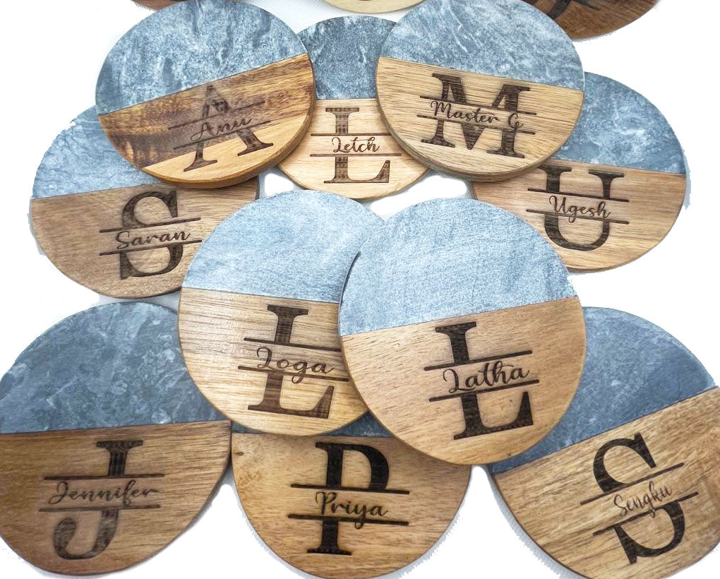 Round Marble Coaster