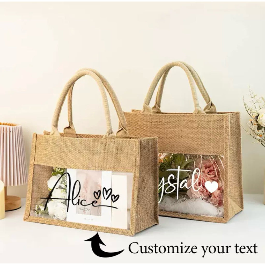 Jute Tote Bag