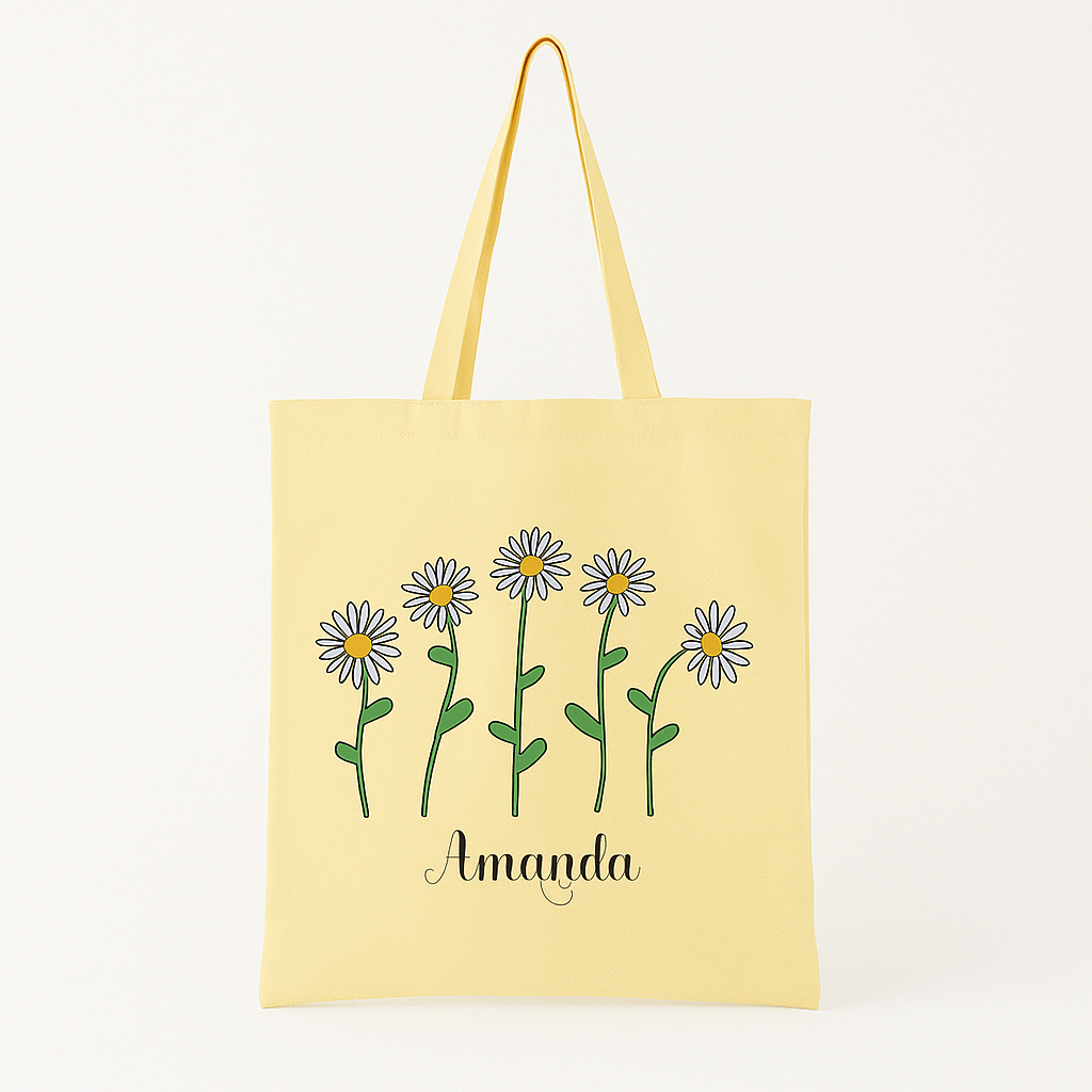 Cotton Canvas Tote Bag