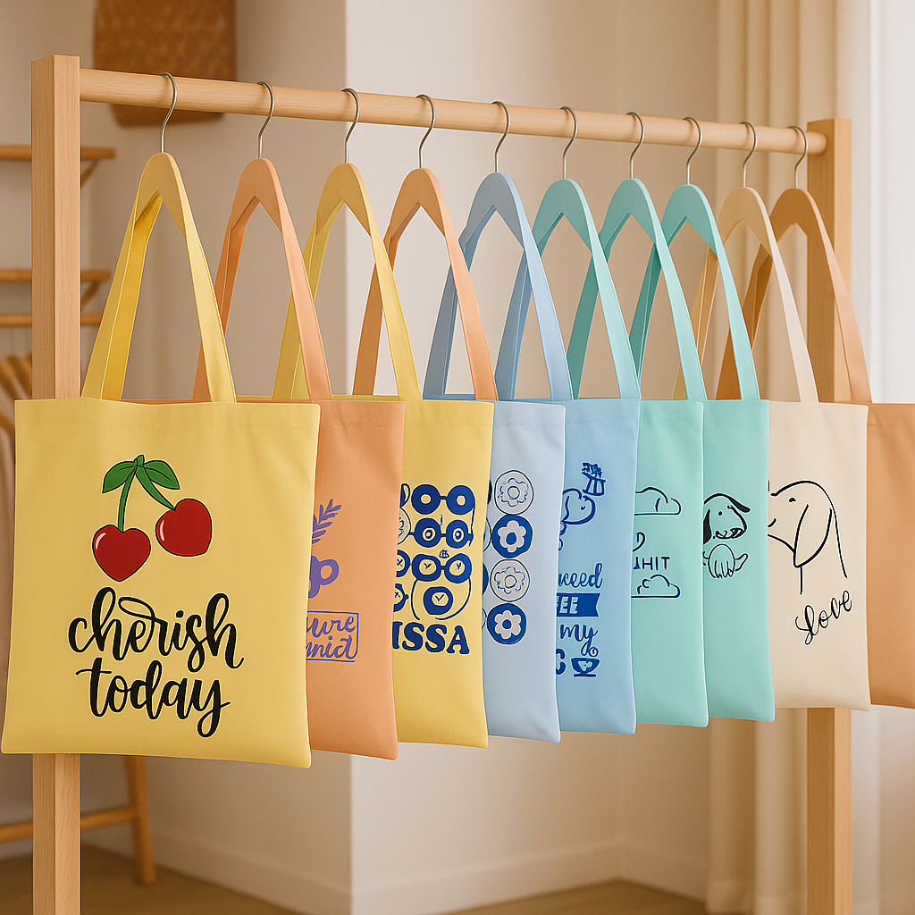 Cotton Canvas Tote Bag