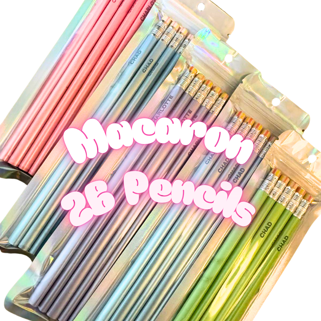 🌈 Macaron 2B Pencil Set