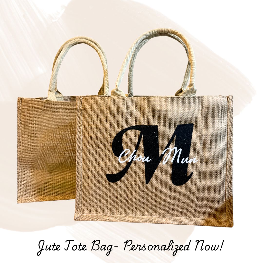 Jute Tote Bag