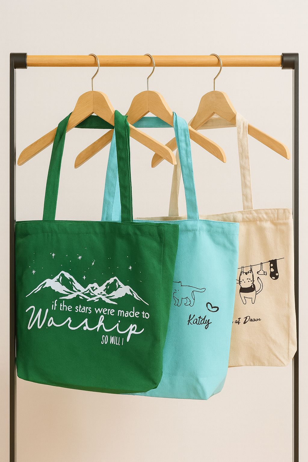 Cotton Canvas Tote Bag