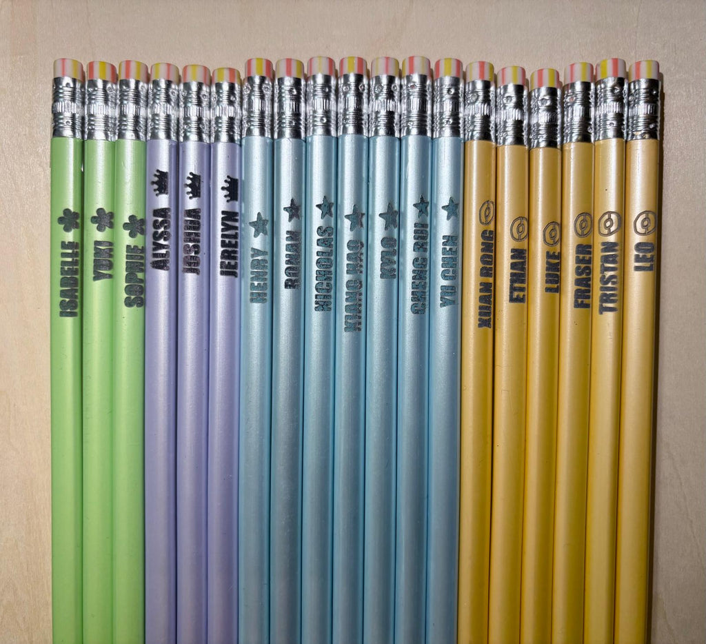 🌈 Macaron 2B Pencil Set