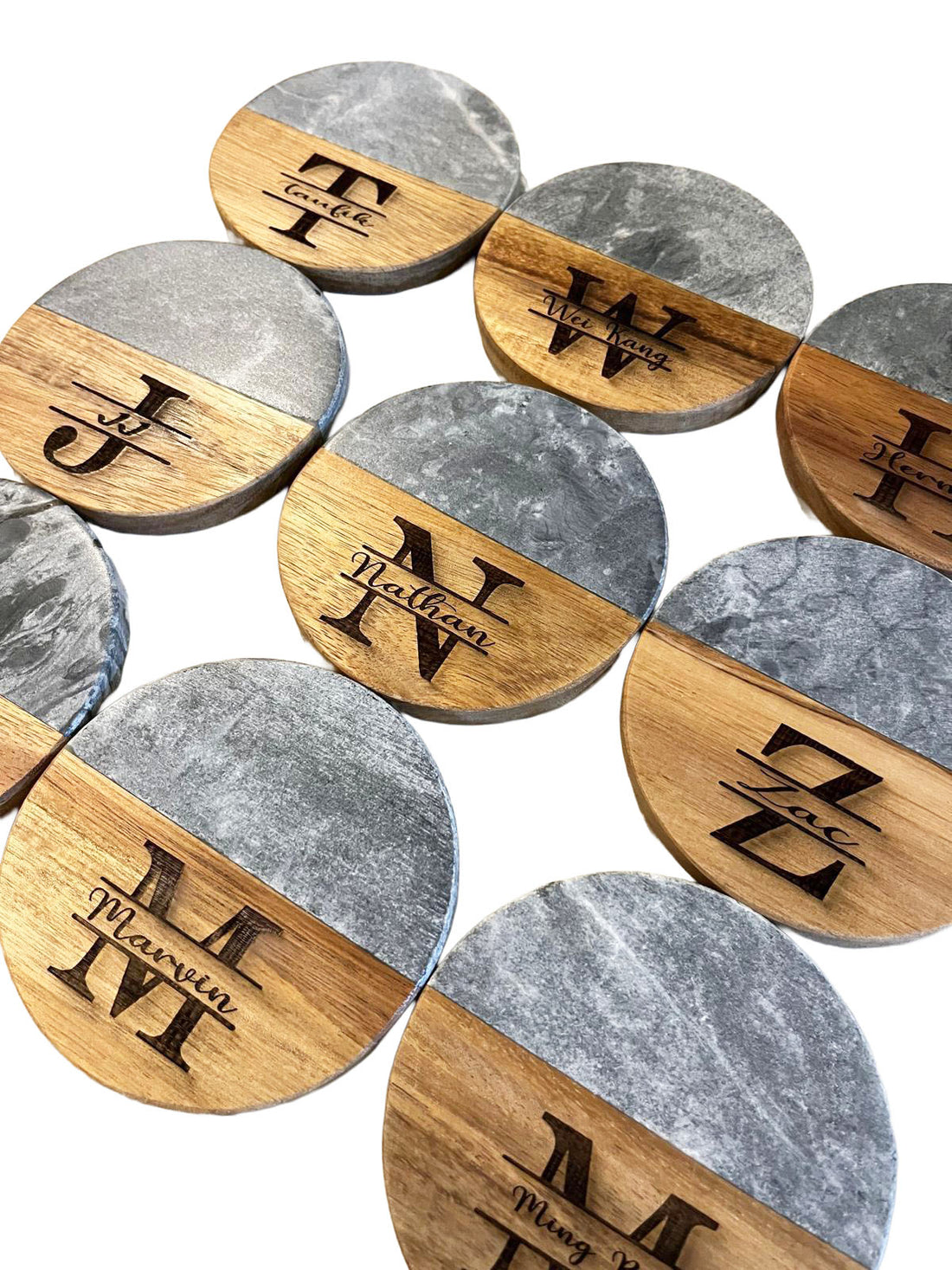 Round Marble Coaster